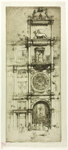 La torre del reloj, Venecia de Donald Shaw MacLaughlan