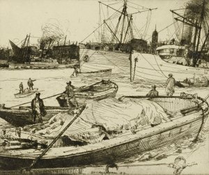 La marea del Támesis de Donald Shaw MacLaughlan
