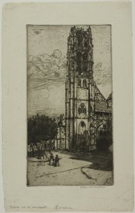 Torre St. Laurent, Rouen de Donald Shaw MacLaughlan