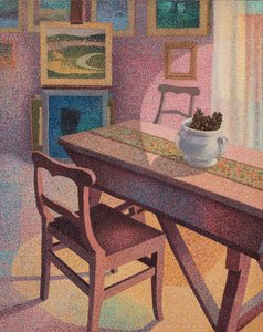 Interior, La esquina de la habitación de Donatella Merlo