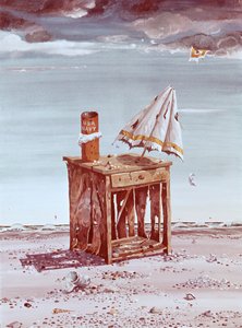 En la playa de Donatella Merlo