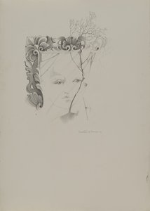 Retrato en el espejo de Donatella Merlo