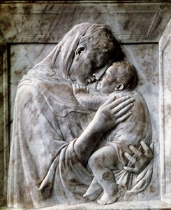 Virgen y Niño Piazzi Madonna, 1420-1430s de Donatello