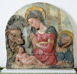 La Natividad, c.1460 de Donatello