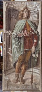 Hombre con una maza, c.1486 (detalle)