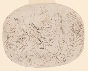 Adoración de los ángeles de Donato Creti