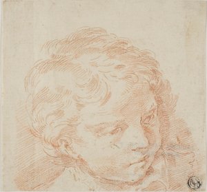 Cabeza de niño de Donato Creti