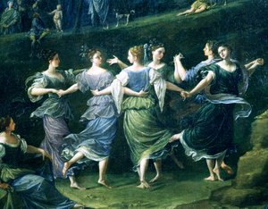 Bailarines (detalle) de Donato Creti