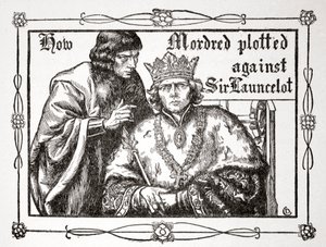 Cómo Mordred conspiró contra Sir Launcelot, 1905
