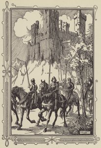 Sir Galahad en la abadía