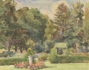 Jardín Parmelee, c.1920 de Dora Louise Murdoch