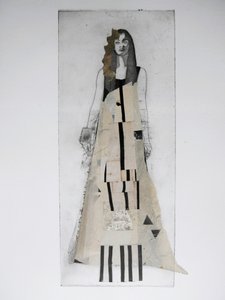 Figura de moda abstracta