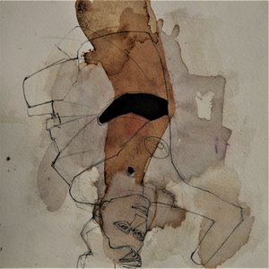 Figura abstracta boca abajo de Doris Schmitz