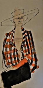 Un look elegante con chaqueta a cuadros