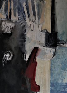 Formas abstractas oscuras de Doris Schmitz