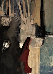 Rojo abstracto y espectacular de Doris Schmitz