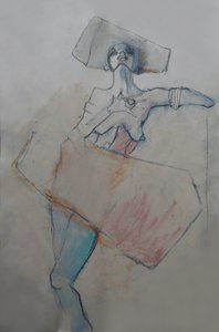 Figura dinámica del mundo de la moda de Doris Schmitz