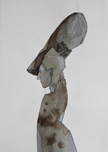 Perfil de una figura elegante de Doris Schmitz