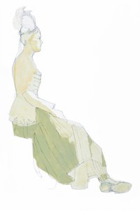 Una elegante dama de otra época de Doris Schmitz