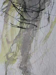 Líneas etéreas y fluidas de Doris Schmitz