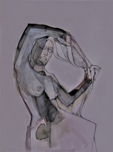 Figura femenina expresiva de Doris Schmitz