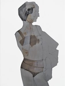 Figura de la moda fragmentada de Doris Schmitz