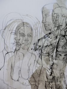 Figuras humanas en capas