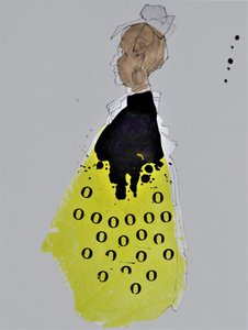 Ilustración de moda contemporánea de Doris Schmitz