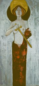 Guerrero sagrado con espada