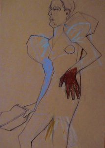Figura de moda estilizada