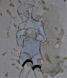 Figura desnuda sutil de Doris Schmitz