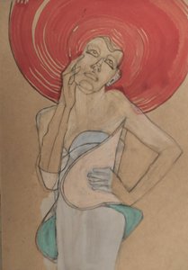 La mujer del sombrero rojo de Doris Schmitz
