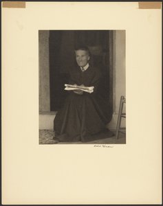 Hermana Sarah, Shaker Settlement, Mt. Lebanon, Nueva York de Doris Ulmann