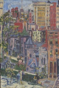 Nueva York: la pequeña iglesia a la vuelta de la esquina de Dorothea Adelheid Dreier