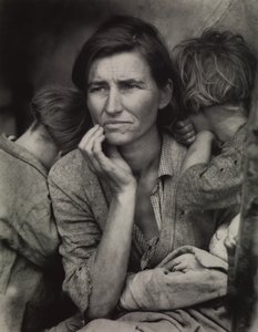 Madre migrante, Nipomo, CA de Dorothea Lange