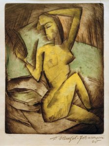 Desnudo con espejo
