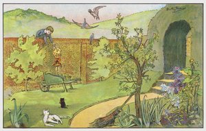 Sobre el muro del jardín de Dorothy Furniss