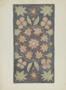 Alfombra enganchada de Dorothy Lacey
