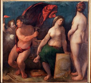 Alegoría de la música de Dosso Dossi