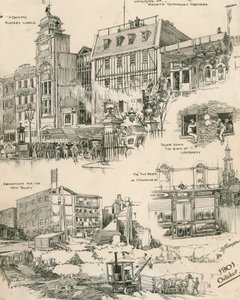 Bocetos de Londres de octubre de 1901 (grabado)