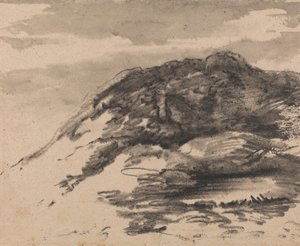 Composición inspirada en las pinturas de Cader Idris de Richard Wilson de Dr. Thomas Monro