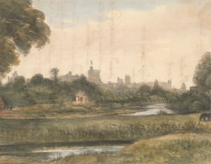 Vista de Windsor desde el río de Dr. William Crotch