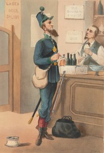 Estados Unidos de América - Cazadores a pie de Draner