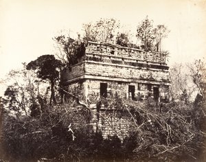 La prisión, en Chichen-Itza