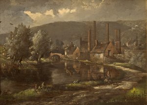 Casa de teñido de perdiz, Bowbridge, Stroud, Gloucestershire de Désiré Delaplace Gérardin
