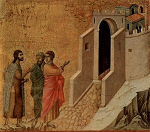 Duccio di Buoninsegna Emaus de Duccio di Buoninsegna