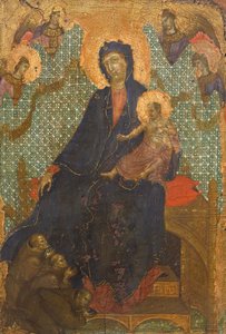 Madonna de los Franciscanos de Duccio di Buoninsegna