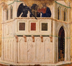 Tentación en el Templo (detalle)