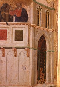 La tentación en el templo (detalle)