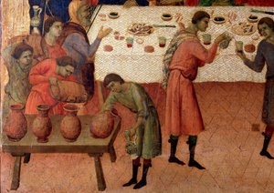 Las bodas de Caná (detalle)